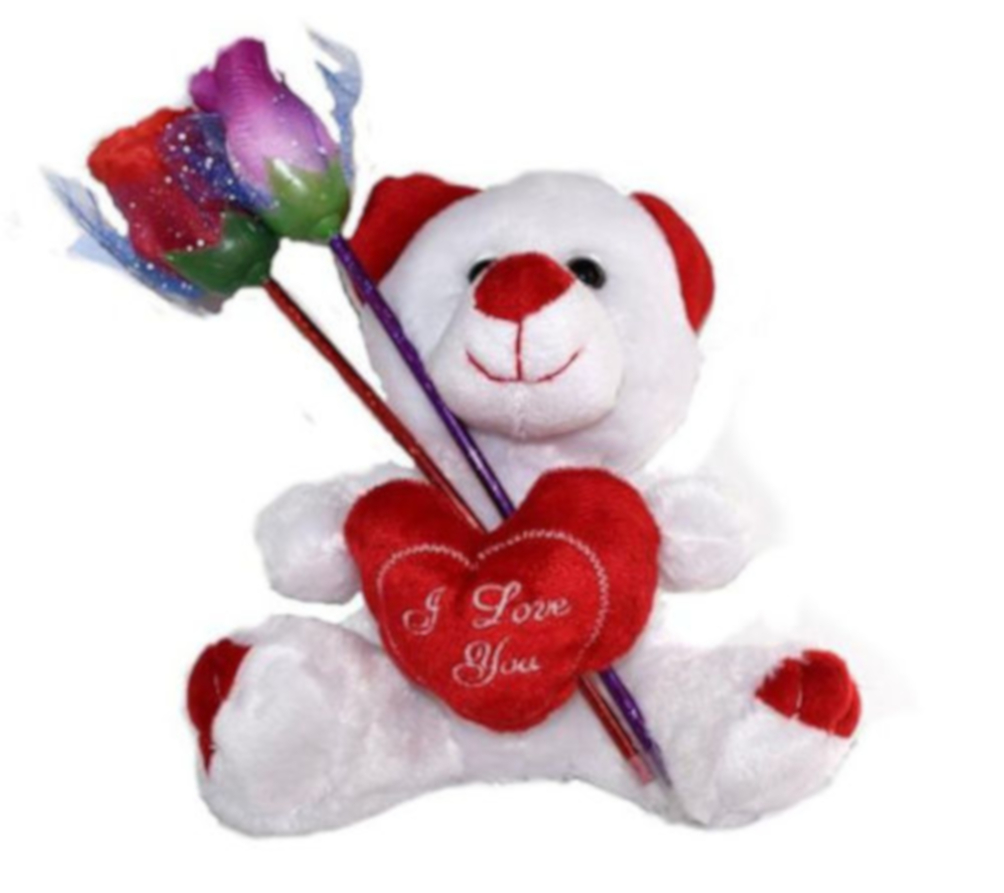 rose teddy bear walmart