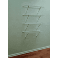 thumbnail image 3 of Rubbermaid 4-Shelf Linen Closet Shelf Kit - Single Pack — Home & Garage Storage, Stackable Design, 3 of 6