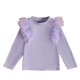 thumbnail image 2 of Cowsor Toddler Girl Shirts Ruffle Long Sleeve Baby Girl T-Shirts Kids Blouse, Ribbed Toddler Girl Tee Tops, 2 of 4