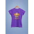 thumbnail image 5 of Old Glory Juniors Halloween Flying Purple People Eater Short Sleeve Graphic T Shirt, 5 of 6