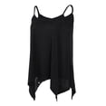 thumbnail image 4 of Camisola de tirantes de espagueti Yuyangstore Negro 3XL, 4 of 8
