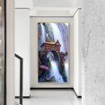 thumbnail image 4 of Cuadros Decorativos Taladro completo redondo diamante DIY 5D mosaico cascada pintura Kit Rhinestone imagen JShteea Nuevos Originales, 4 of 8