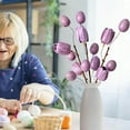 thumbnail image 6 of Easter Tulips and Egg Flower Branch – Artificial Pick for Vase Arrangements, Holiday Spring Home and Party Decor Festive Floral Decor Indoor Spaces, 6 of 6