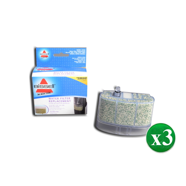 Bissell 1603247, 1603247 1867 Steam Mop Water Genuine 3 Filter