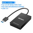thumbnail image 2 of USB 3.0 No-driver Card Reader Dual Slot SD Card Viewer Hub Adapter Accessories XOD-03, 2 of 9