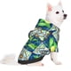 thumbnail image 2 of Fotbe Lemon and Leaves Sudadera con Estampado para Perros Pequeños – Suéter con Capucha para Mascotas, Tela Suave de Forro Polar con Bolsillo-Medium, 2 of 7