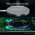 thumbnail image 5 of ELEHOLD Luxury Magnetic Case for iPhone 14 Pro Max 6.7", Hybrid Alloy Case Compatible with MagSafe Wireless Charging Slim Lightweight Shockproof Rugged Case,Blue, 5 of 9