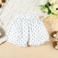 thumbnail image 7 of SONGGE Toddler Outfit Sets Kids Girls Short Sleeve Vintage Polka Dots Dress In 50s Style Cartoon Classic Clothing Sets, 7 of 7