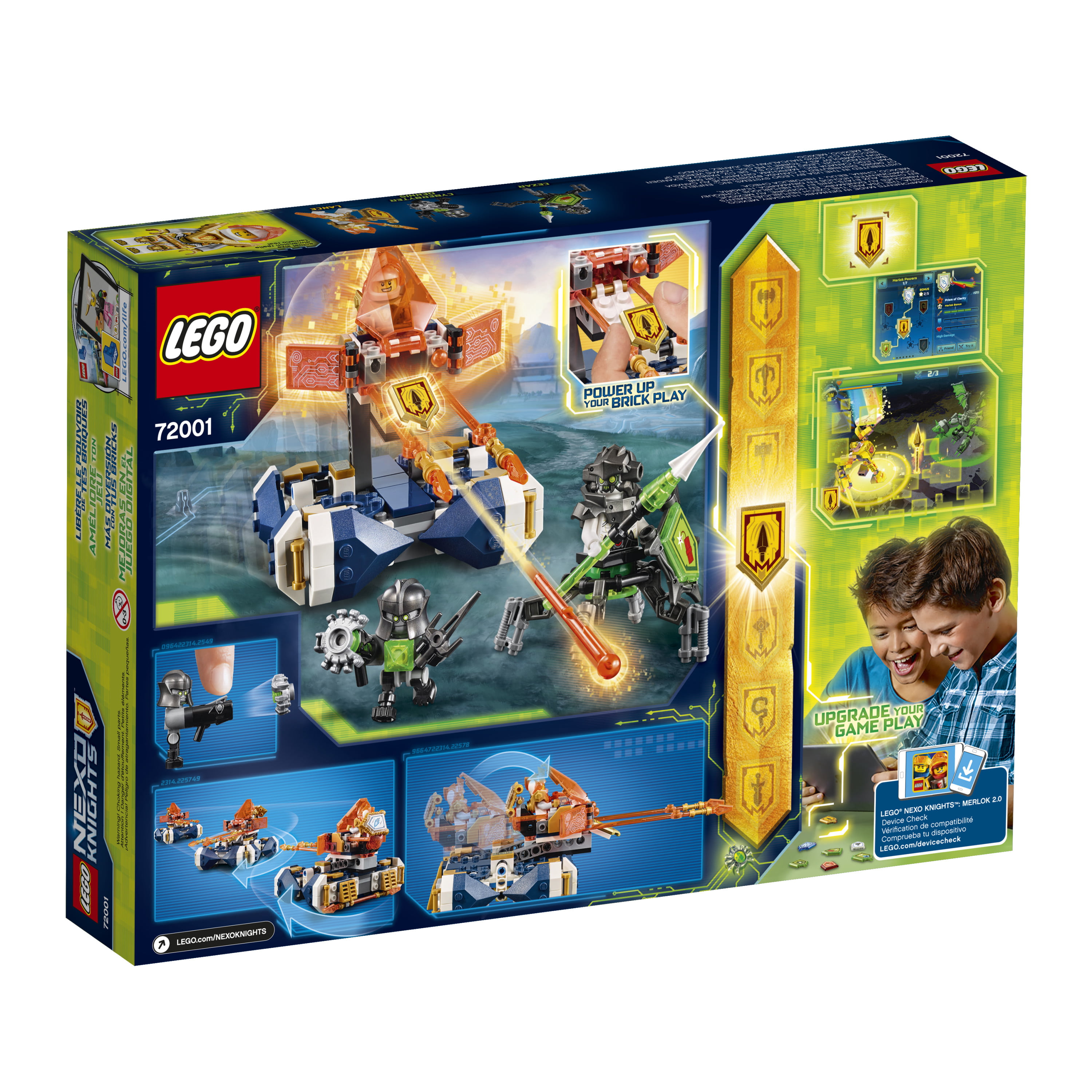 dårligt Ung Omsorg LEGO Nexo Knights Lance's Hover Jouster 72001 (217 Pieces) - Walmart.com