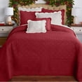 thumbnail image 3 of BrylaneHome Bedding Lightweight All Season Florence Quilted Oversized 100% Cotton Ultra Supreme Softness Bedspread, 3 of 6