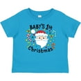 thumbnail image 3 of Inktastic Baby's 1st Christmas Santa with Candy Canes Boys or Girls Baby T-Shirt, 3 of 5