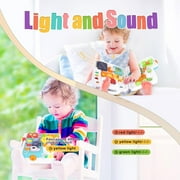 Baby Montessori Toys for 1 2 3 Year Old Toys, Busy Board Toy for Toddlers 1-3,Musical Educational Toys,Learning Toys for Toddlers 1-3,Christmas & Birthday Gift for Kids