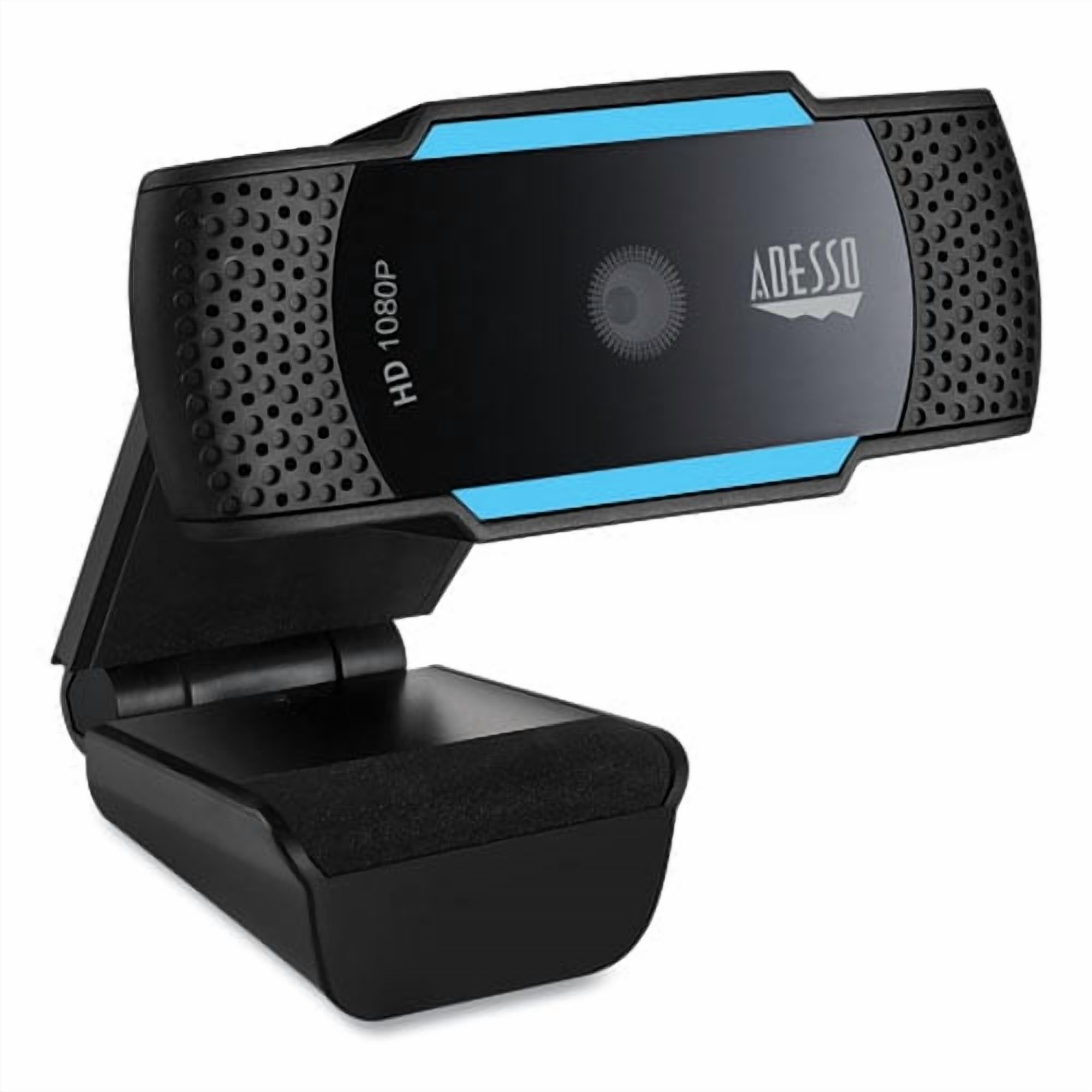 CyberTrack H5 1080P HD USB AutoFocus Webcam with Microphone, 1920 pixels x 1080 pixels, 2 Mpixels, B | Bundle of 2