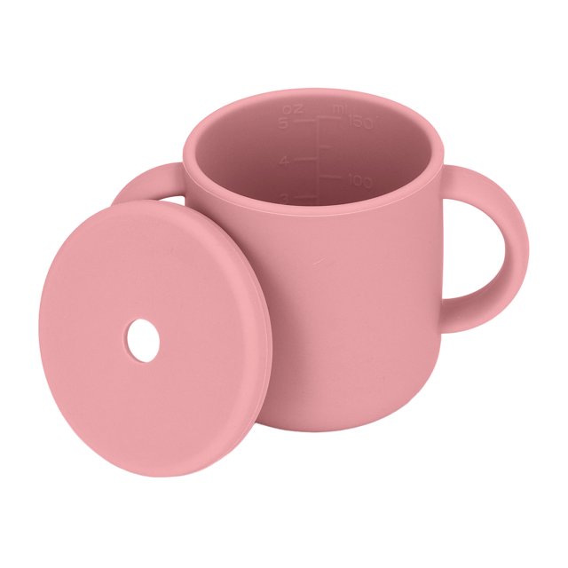 Taza de pajita para bebé taza irrompible de silicona para niños pequeños a prueba de derrames 2 en 1 para niños de 6 meses en adelante Fugacal Otros
