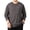 Dark Gray, variant on Men Big and Tall Shirts Classic Fit Crew Neck Tshirt Casual Rolled Up Long Sleeve Tops Soft Basic Tees for Daily Wear(White,XX-Large)