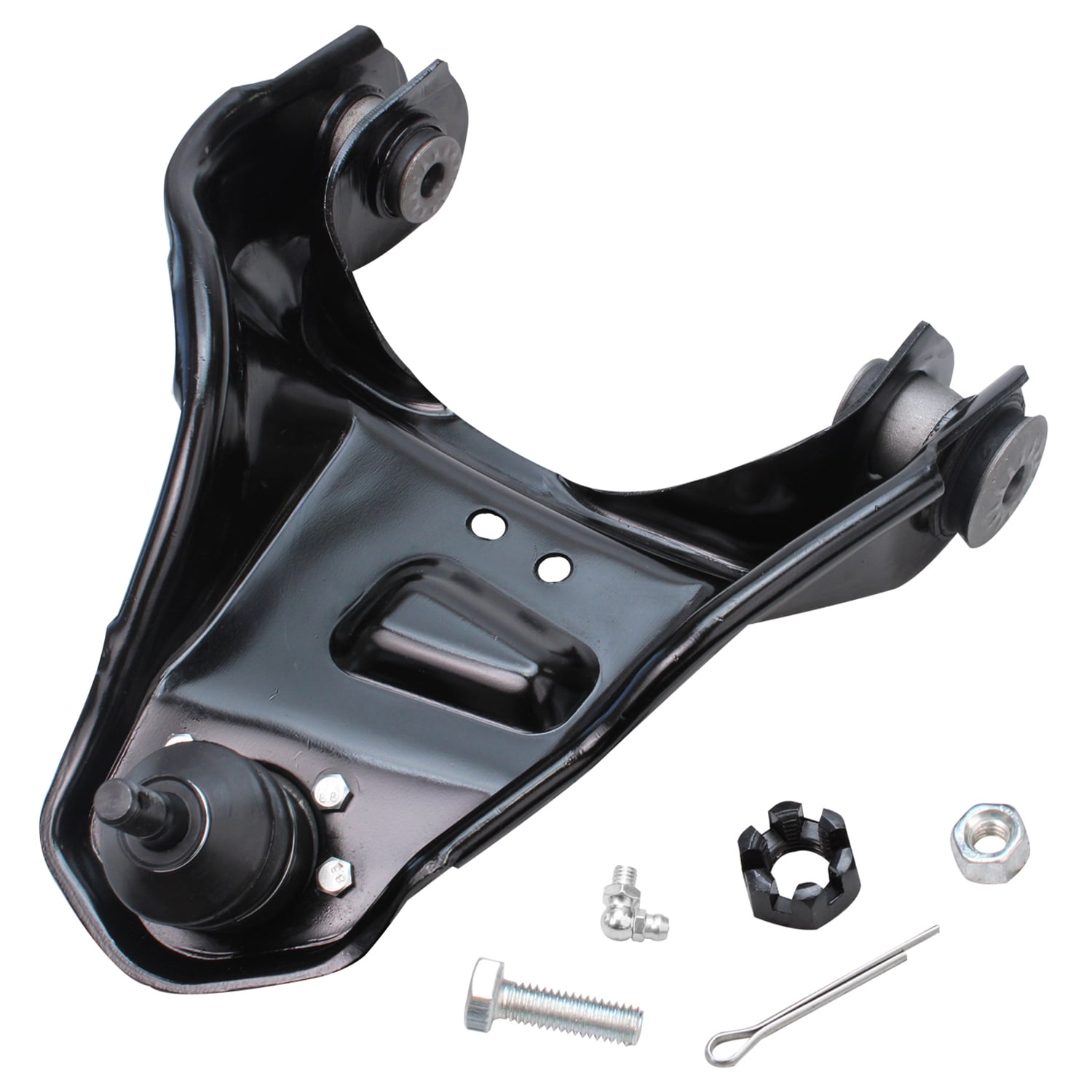 Detroit Axle - Front Upper Control Arms w/Ball Joint Assemblies Replacement for Chevrolet Blazer S10 GMC Jimmy Sonoma Isuzu Hombre Olds Bravada - 2pc Set Fits select: 1984-2004 CHEVROLET S TRUCK S10