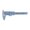 Light blue, variant on Oasiva Ergonomic Plastic Verniers Gauges Double Scale Calipers Tool for Technical Drawing