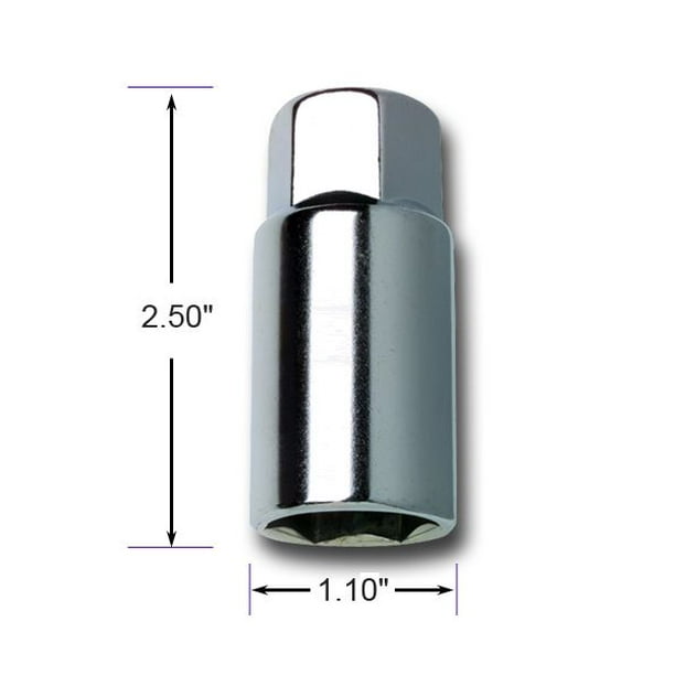 Gorilla Automotive 781316 Lug Wrench Adapter (7/8" 13/16" Thread