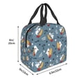 thumbnail image 3 of Disketp Surf Shark for Insulated Lunch Bag for Women and Men, Perfect for Work, Hiking, Picnic, 3 of 8