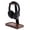 A, variant on Headphone Stand Wooden Headphone Stand for Desk Gaming Holder with Storage Base for Home Studio Accessories