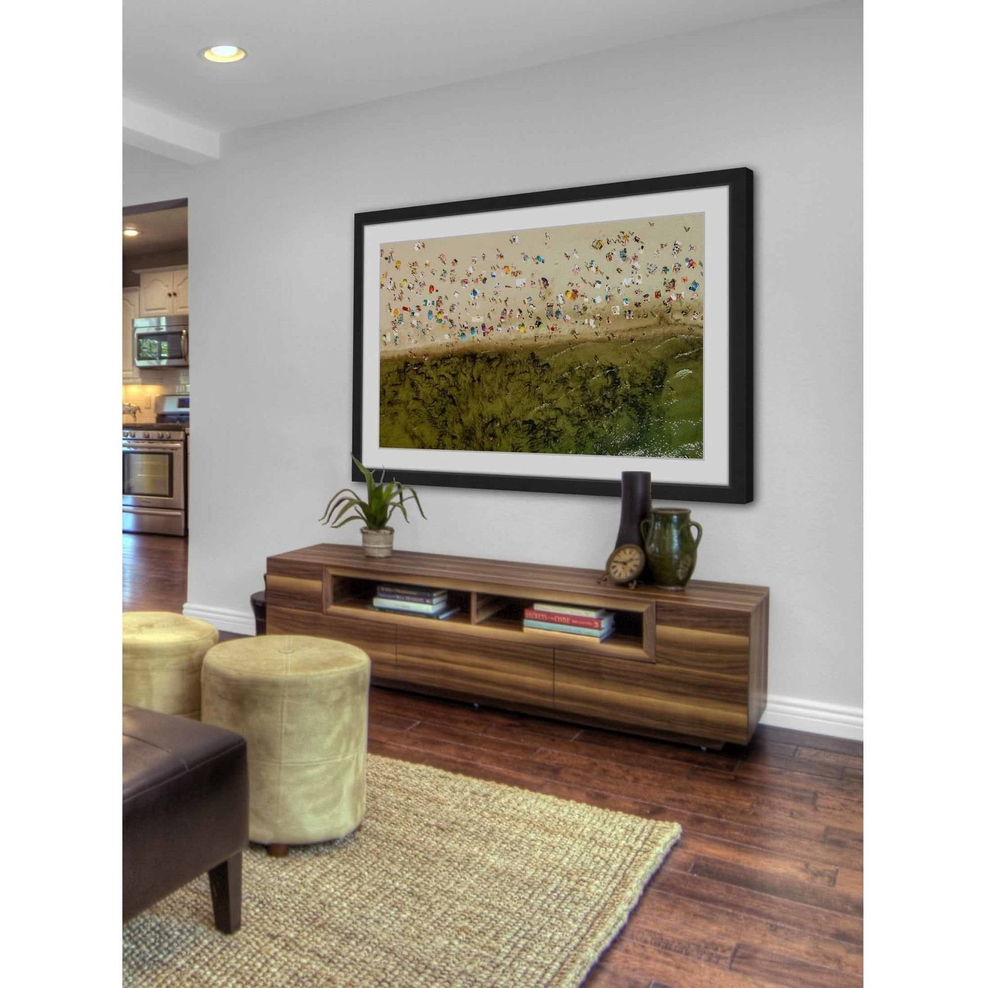 Marmont Hill "Seaweed" By Karolis Janulis Framed Painting Art Print, 18.0" x 1.5"