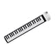thumbnail image 5 of Piano electrónico enrollable de 49 teclas, 100 tonos, educativo blanco, 5 of 9