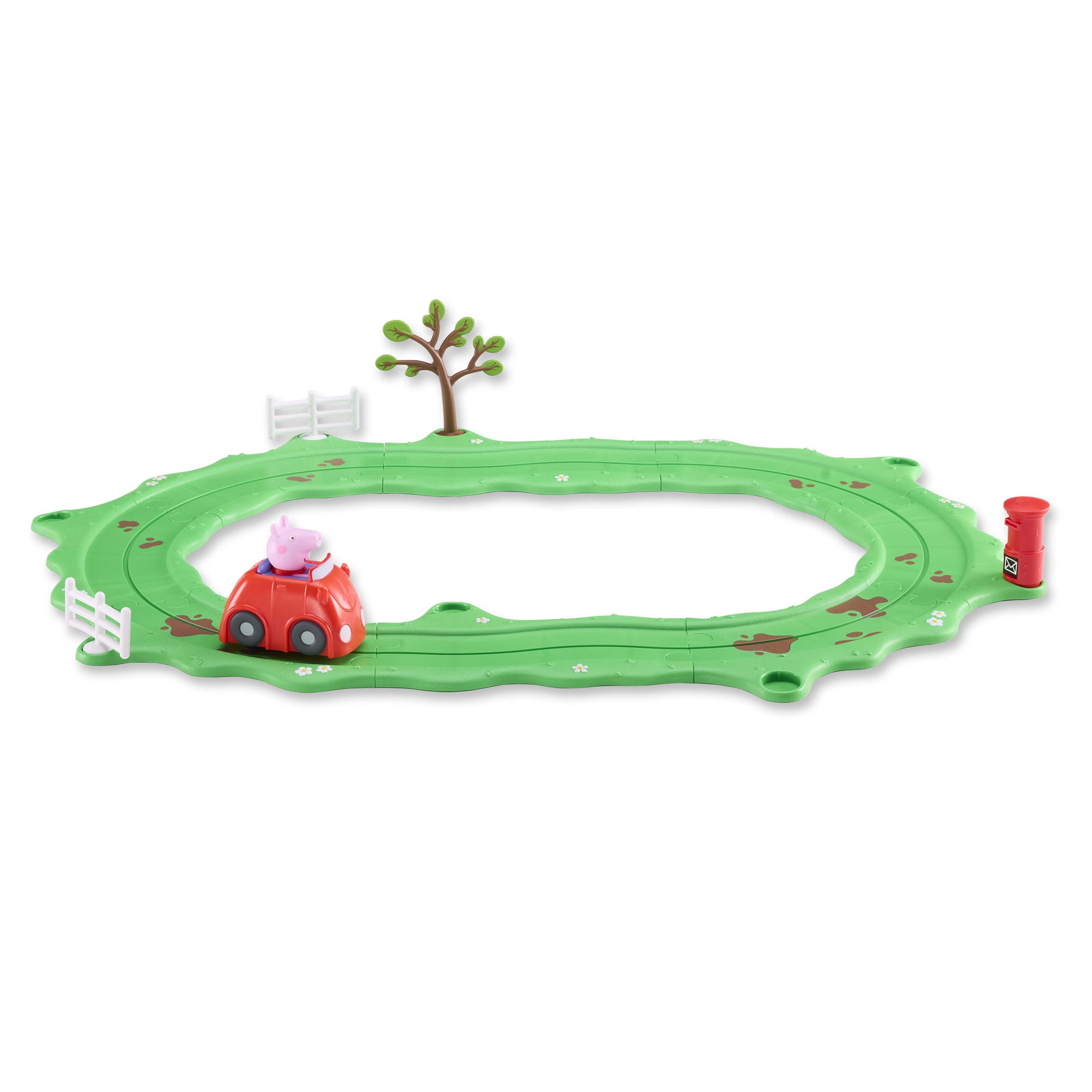 Peppa Pig Whizz-Around - Peppa's Little Red Car Set