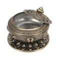 thumbnail image 4 of Soporte de Quemador de Incienso, Sándalo de Quemador de Incienso fácil de Limpiar la Aleación de Bronce Nepal Decoración de la Mesa para la Sala de Té, 4 of 7