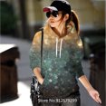 thumbnail image 1 of Mode Haute Qualité Sweat à Capuche Femme Surdimensionné Hip-hop, 1 of 5