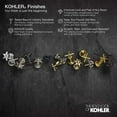 thumbnail image 7 of Kohler K-21336 Shift Square 2.5 GPM Multi Function Hand Shower - Vibrant Brushed Moderne, 7 of 7
