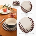 thumbnail image 3 of FREEAMG Baseball Trivets Pot Holders Set of 2 Decoration Potholders for Kitchens Pure Cotton Thread Weave Trivets,Hot Pads for Kitchens,Coasters,Placemats,Spoon, 3 of 7