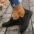 thumbnail image 4 of YOUYEDIAN Orthopedic Shoes for Women Wide Non Slip Slip on Mesh Sneakers Spring Walking Comfortable Closed Toe Arch Support Shoes, 4 of 7