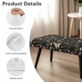 thumbnail image 6 of Whosucclay Butterfly Mushrooms Daisy Leaf Print Dining Bench Slipcover Anti-Slip Bench Covers for Dining Room Universal Seat Cushion Protector Waterproof Furniture Protector for Bedroom, Kitchen, 6 of 7