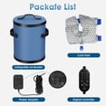 thumbnail image 5 of Cold Therapy Machine, Ice Machine for Knee After Surgery, cryotherapy Systerm with Pump, Adjustable Timer, Ideal for Knee Replacement Recovery, ACL,Swelling, Sprains, and Other Injuries (Blue), 5 of 10