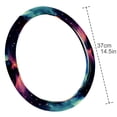 thumbnail image 4 of Galactic Planet 14.5 Inch Printing PVC Leather Steering Wheel Cover Car Wheel Covers Auto Accessories, 4 of 6