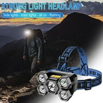 CxhicLuv Rechargeable Headlamp 90° Adjustable, IPX4 Waterproof, USB Charging – Outdoor Work Light, Perfect for Camping, Hiking, Indoor Work, Ideal for Adults, Kids