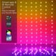 thumbnail image 2 of Luces LED de cortina KepStars 3 x 3 m 300 RGB que cambian de color, 2 of 6
