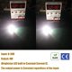 thumbnail image 4 of iBrightstar Bombillas LED 7443 7440 T20 de bajo consumo superbrillantes de 9-30 V con repuesto de proyector para luces de marcha atrás o luces de freno traseras xenón blanco, 4 of 5