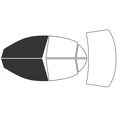 thumbnail image 2 of Rvinyl Window Tint Kit Compatible with Kia Rio 2001-2005 (Sedan) - Front Precut Kit - 20%, 2 of 8