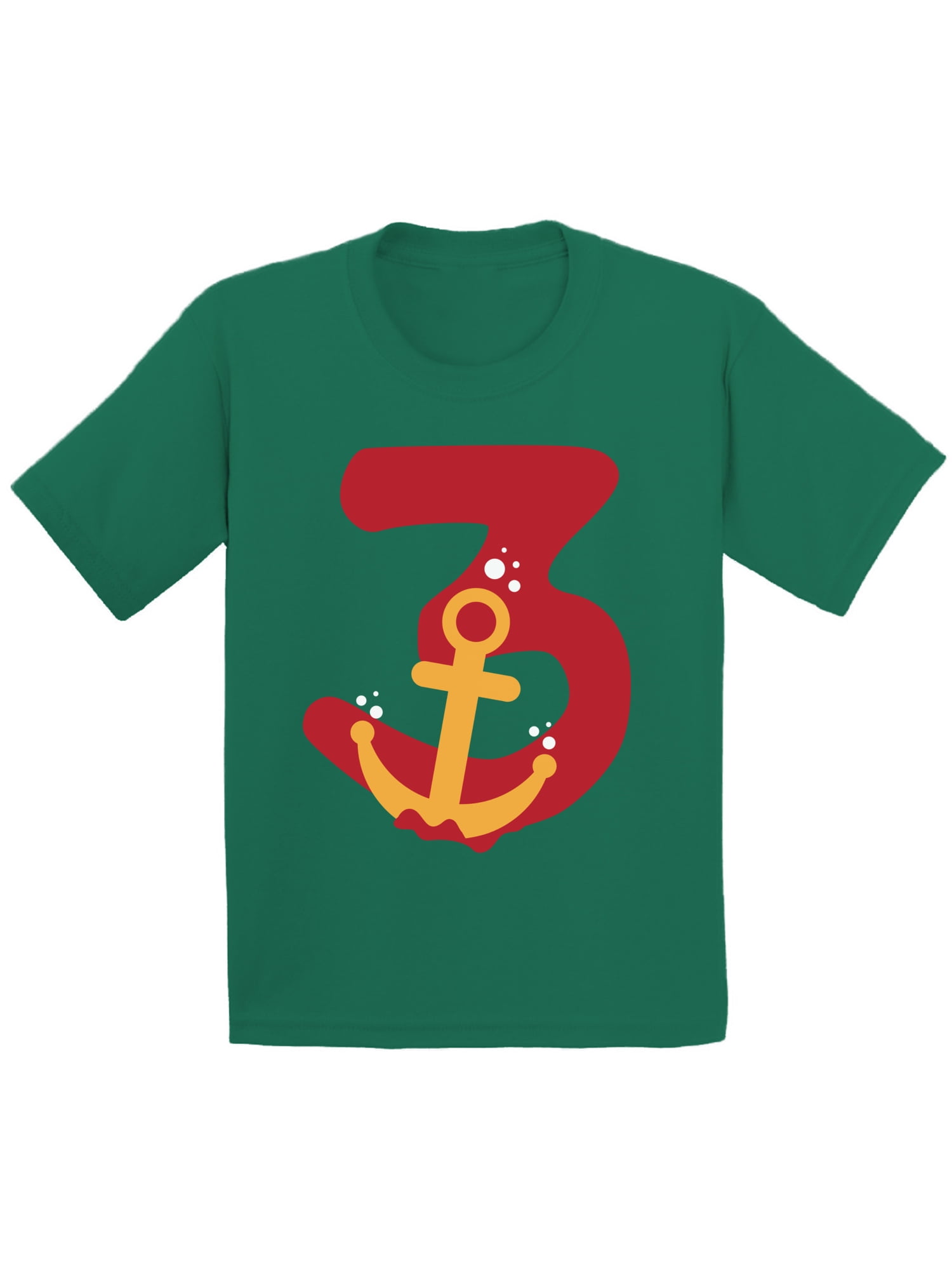 Awkward Styles 3 Years Old Kids Outfit Anchor Three 2T Shirts 3T