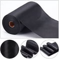 thumbnail image 4 of 27 Yards Satin Ribbon Roll Double Sided Polyester Satin Ribbon Solid Fabric Large Ribbon for Gift Wrapping Grand Opening Chair Bow Making Party Decoration (Black), 4 of 9
