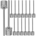 thumbnail image 2 of Inflation Needles For Sports Balls Metal Pump Needles Stainless Steel Basketball Soccer Ball Maintenance Cylindrical Straight Hole Design 100Pcs, 2 of 5