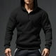thumbnail image 1 of pstuiky Camisas para hombre de manga larga, Suéter informal de moda para hombre, color liso, con capucha y manga larga Tops de hombre s, 1 of 9