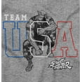 thumbnail image 2 of Street Fighter Team USA Video Game Men's Graphic T Shirt Tees Brisco Brands S, 2 of 4