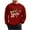 Red, variant on WREESH Mens Crewneck Sweatshirts Graphic Valentine's Day Love Printed Crewneck Sweatshirts Casual Pullover Black