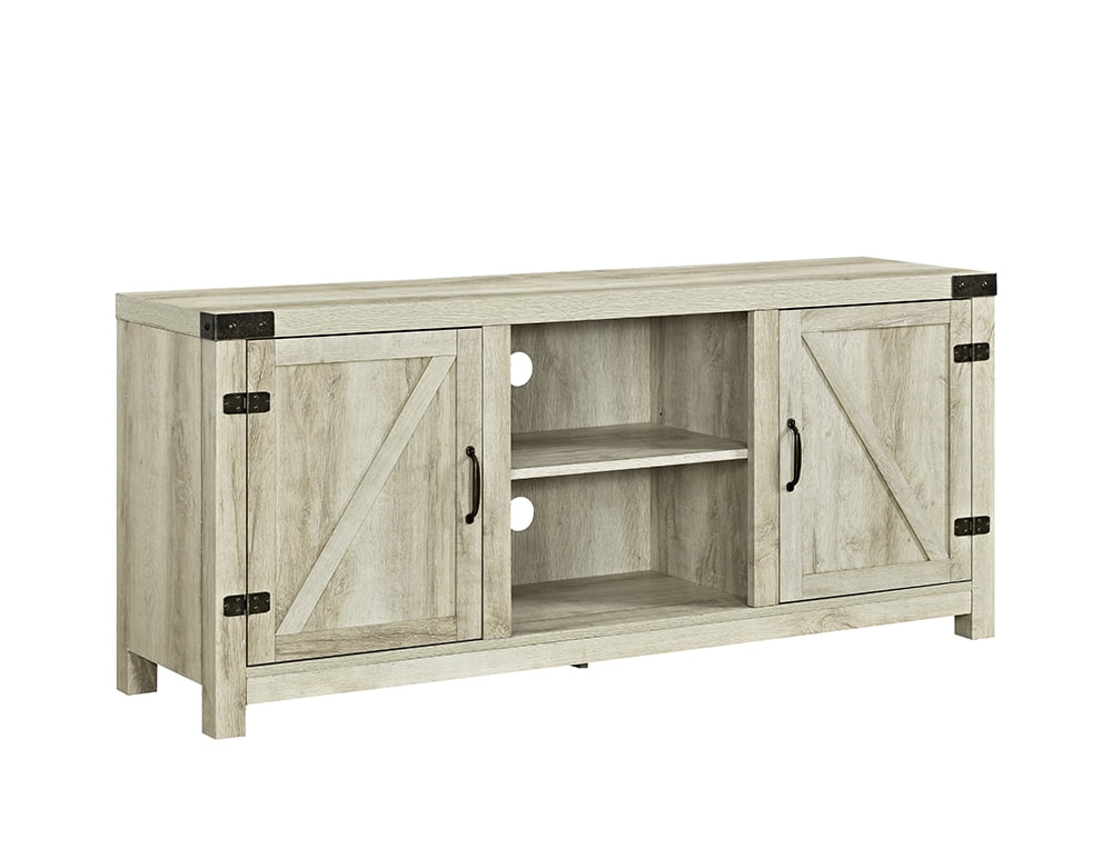 65 Inch TV Stand Rustic Low Profile Media Console Wood Home Furniture
