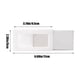 thumbnail image 3 of Organizador de pared | Soporte adhesivo de plástico para teléfono celular | Caja de almacenamiento transparente para artículos pequeños con orificio de carga | Claro | Oficina en casa Cocina Baño |, 3 of 6