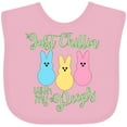 thumbnail image 3 of Inktastic Funny Easter Just Chillin' with My Peeps Boys or Girls Baby Bib, 3 of 4