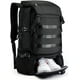 thumbnail image 4 of Mochila de viaje para ordenador portátil para hombre, mochilas extragrandes con compartimento para zapatos, mochila de viaje para negocios, mochila para senderismo, color negro ER, 4 of 5