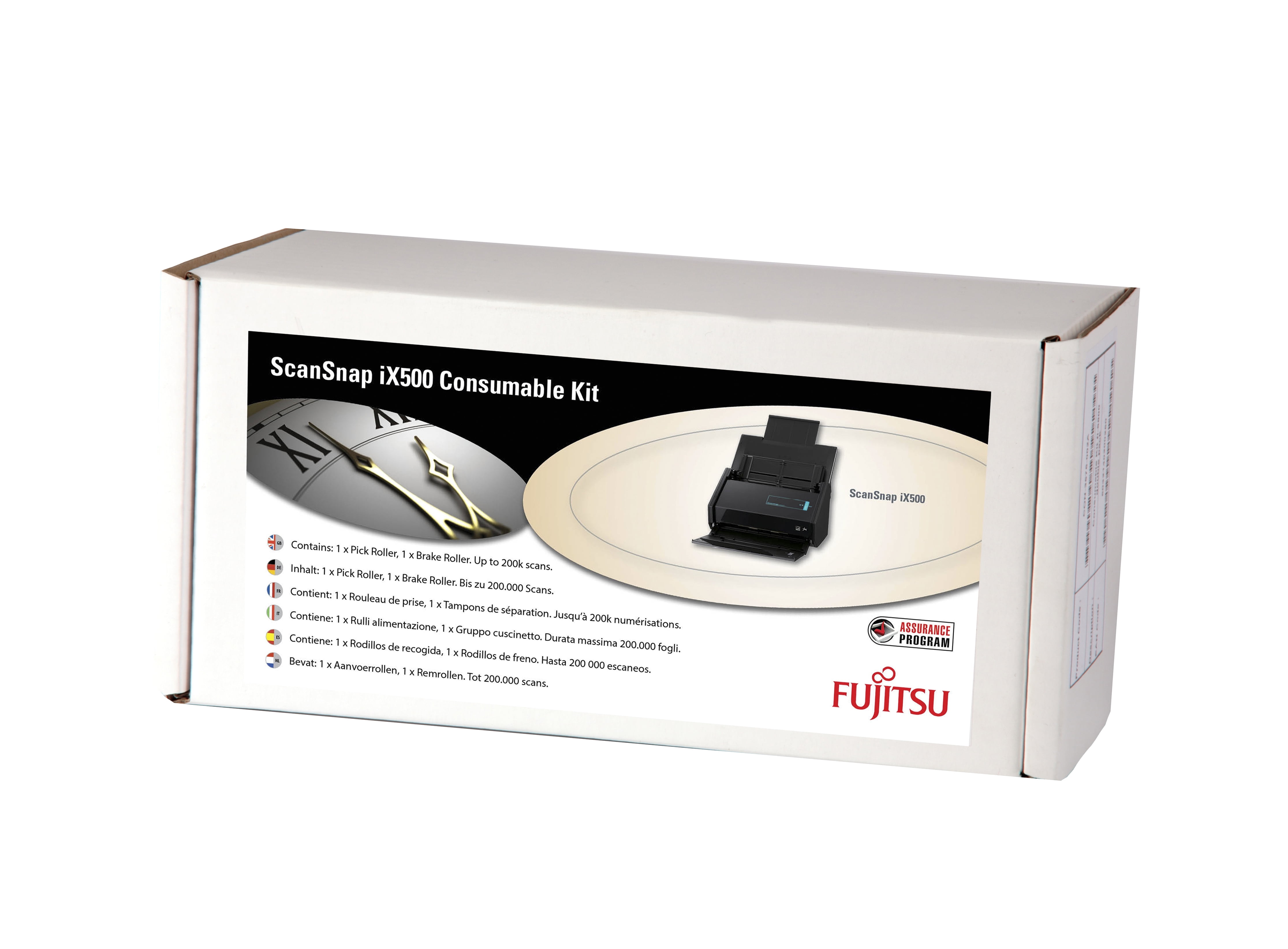 Genuine NEW  FUJITSU S1500 Scanner PICK ROLLER & PAD SET 